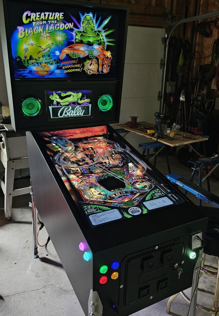Pinball Virtuelle Cabinet en 4K Oled 120hz